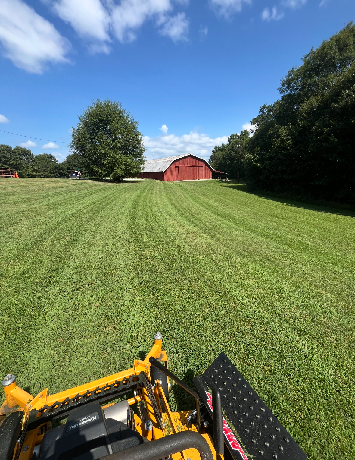 Quality landscaping work